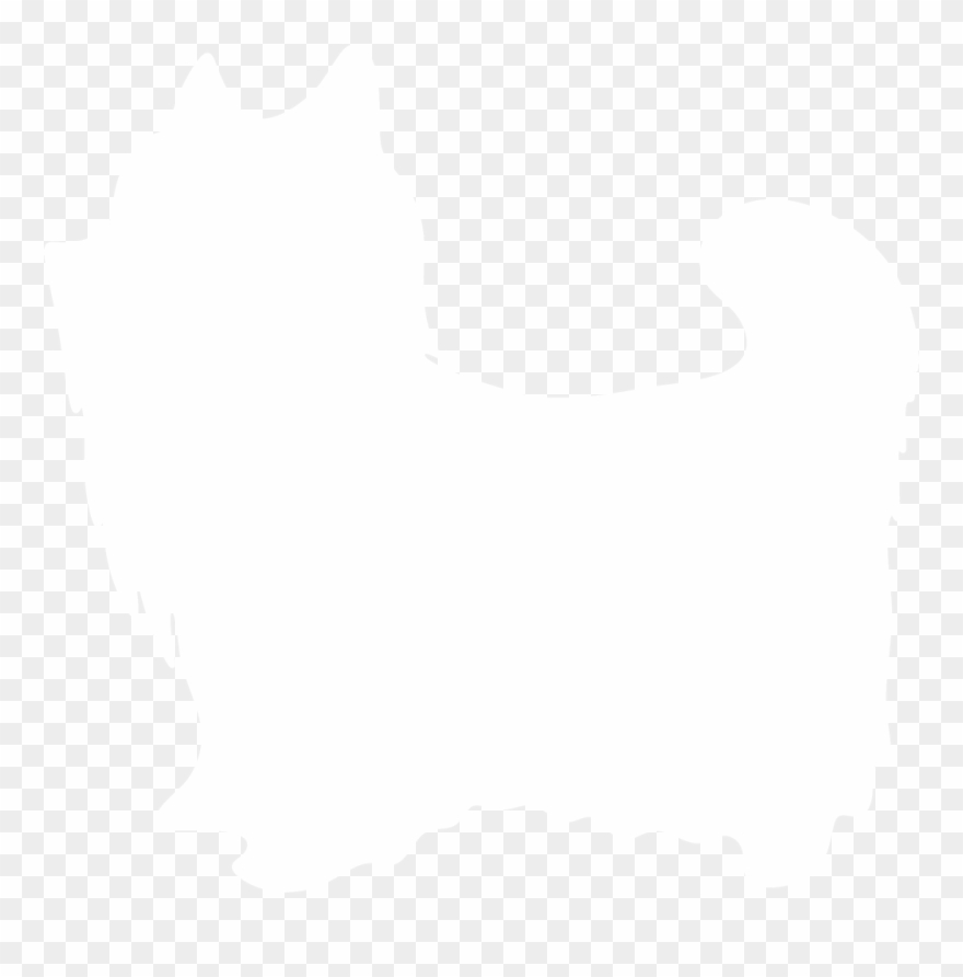 Yorkshire Terrier Silhouette By Paperlightbox - Yorkshire Terrier Clipart