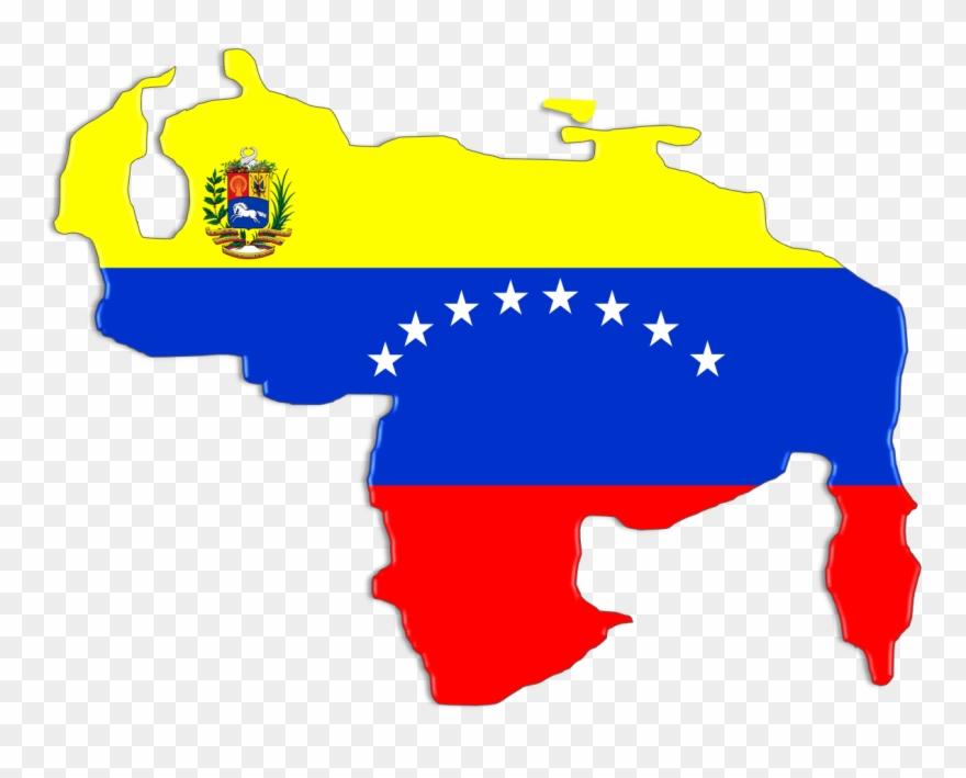 Mapa De Venezuela Colombia, Honduras, Costa Rica, Argentina, - Mapa De Venezuela Con El Esequibo Clipart