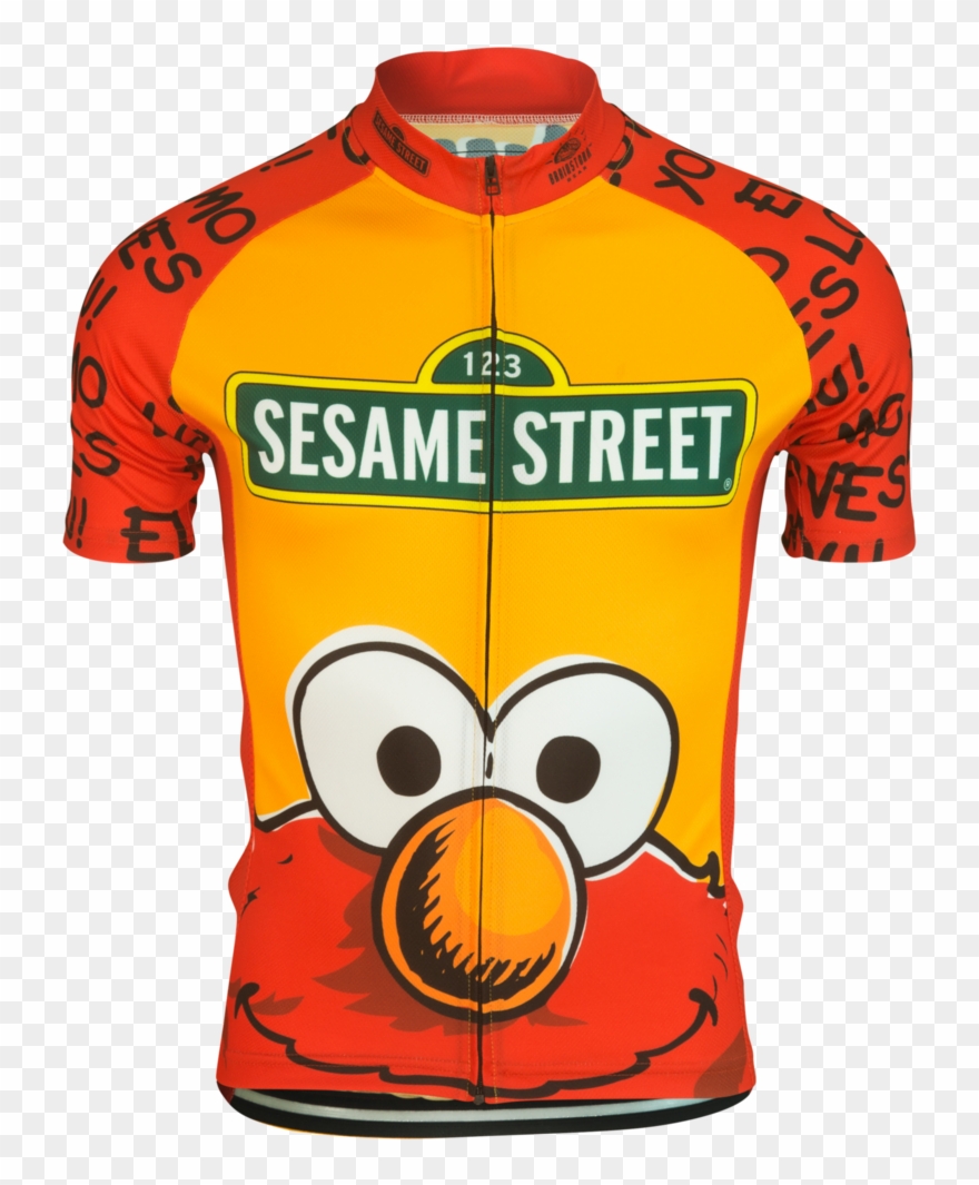 Elmo Sesame Street Mens Cycling Jersey Brainstorm Gear Clipart