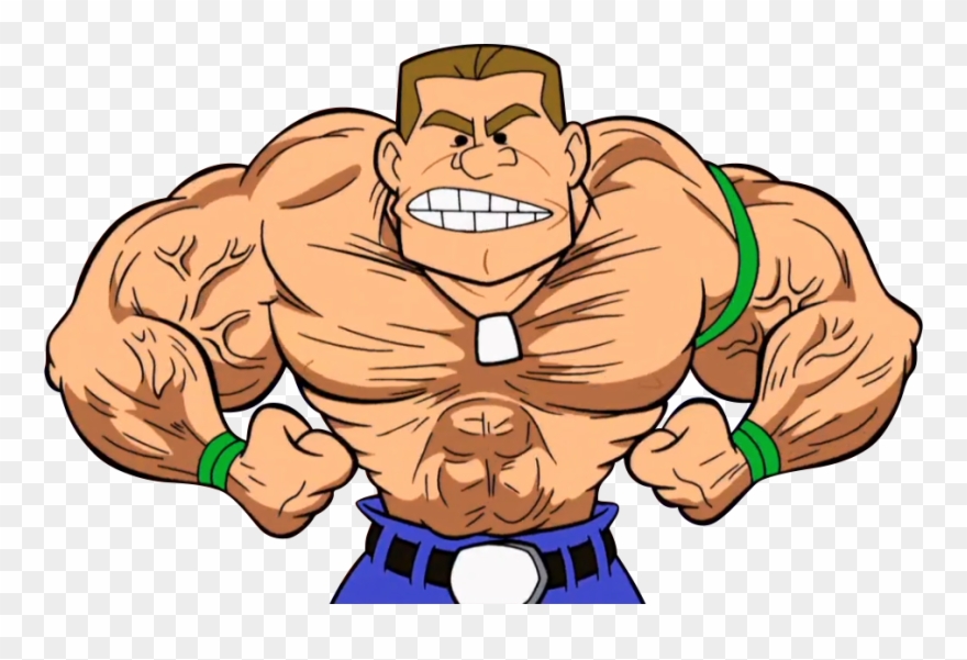 John Cena Flintstones Cut By Danger Liam - John Cena Cartoon Png Clipart