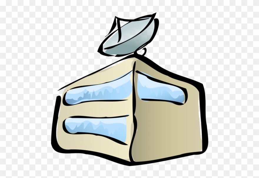 Satellite Hub Clip Art - Satellite Television - Png Download