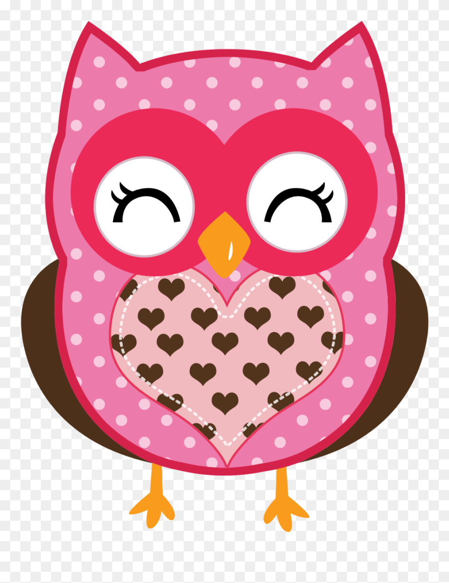 Hello Clipart February - Imagens De Corujinhas Desenho - Png Download