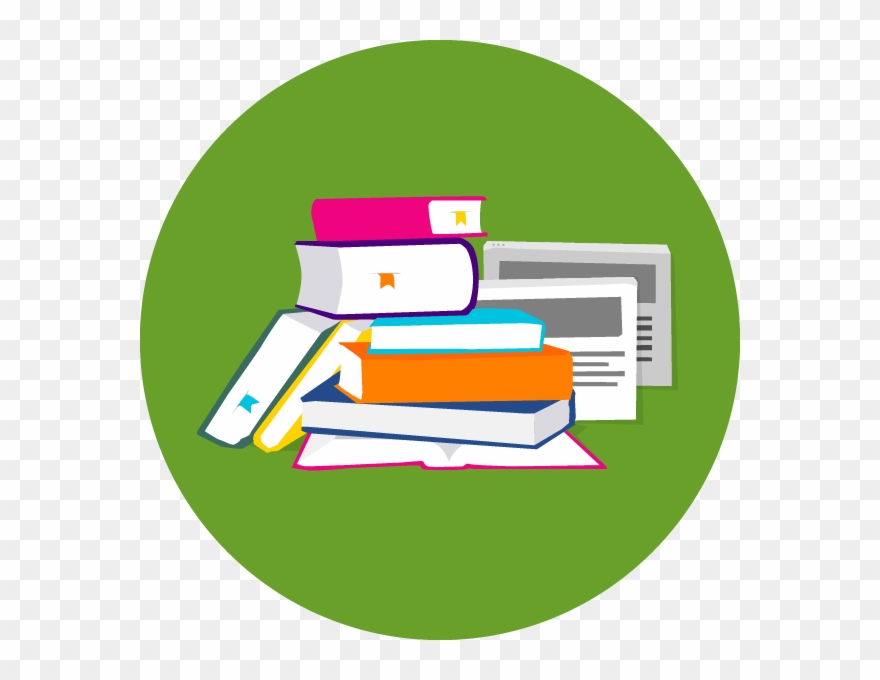 Books In A Circle Clipart