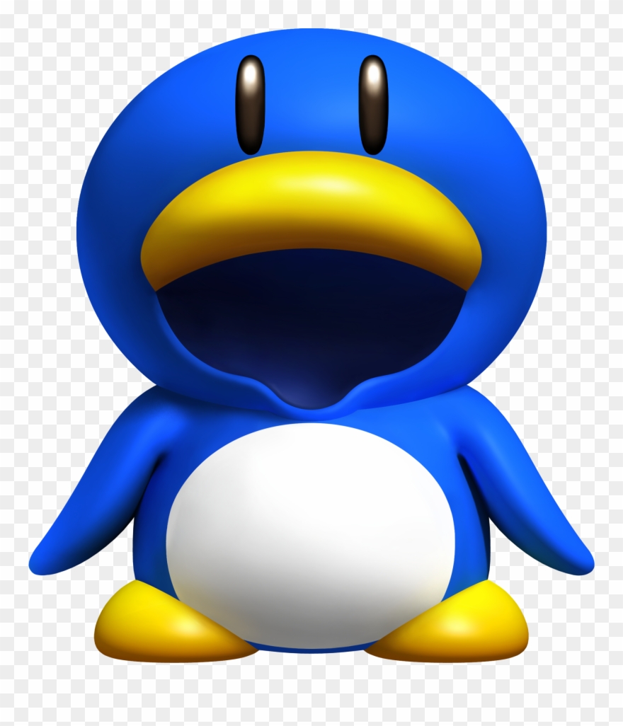New Super Mario Bros - New Super Mario Bros Wii Penguin Suit Clipart