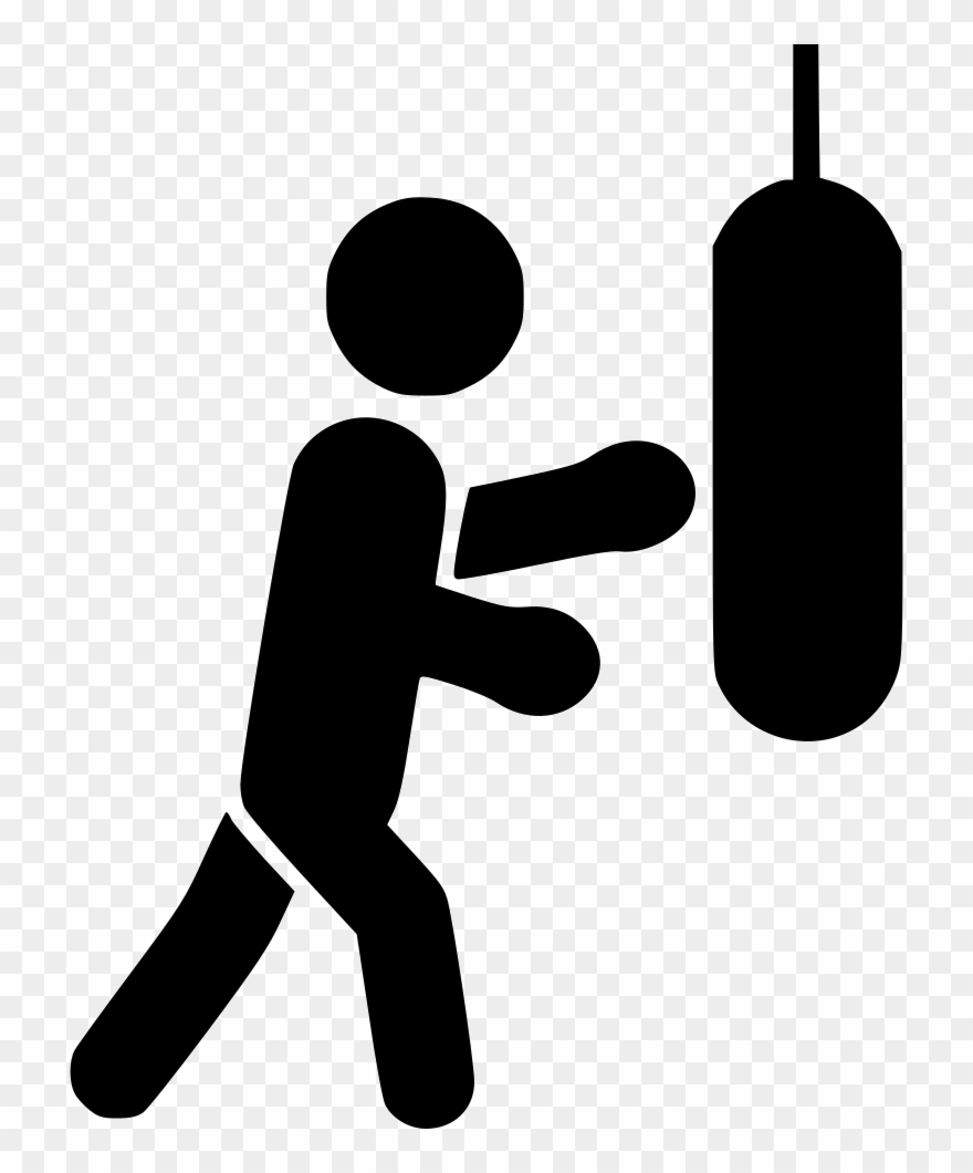Athlete Boxing Competition Fight Svg Png Icon - Competitors Icon Clipart