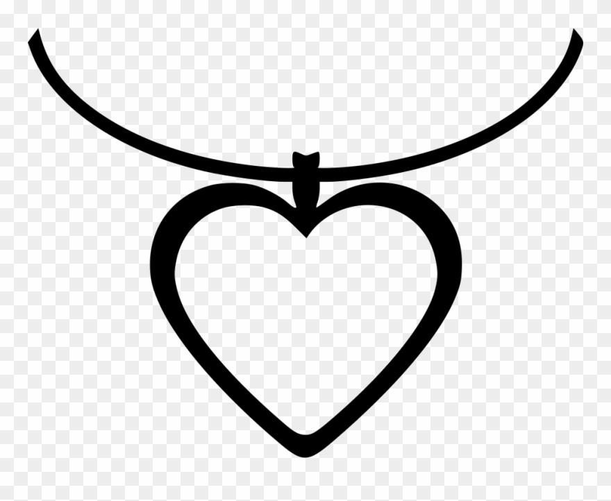Day Heart Png Icon - Free Necklace Svg Clipart
