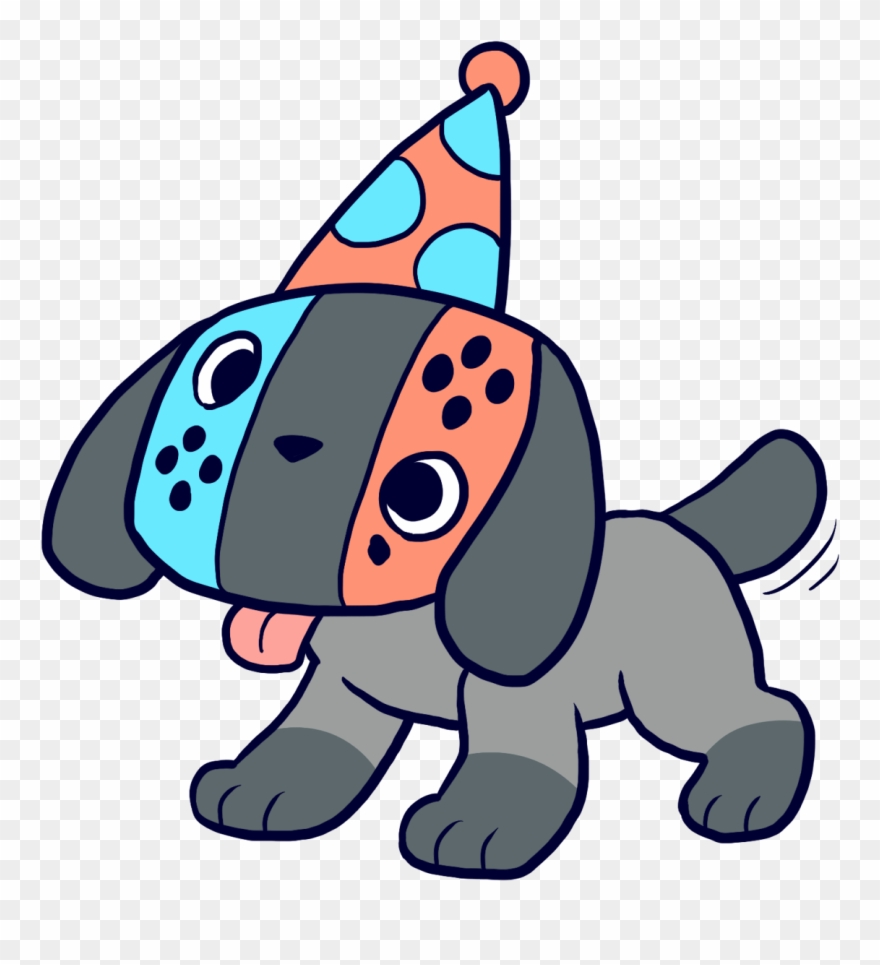 Joycon Nintendo Switch Dog Clipart