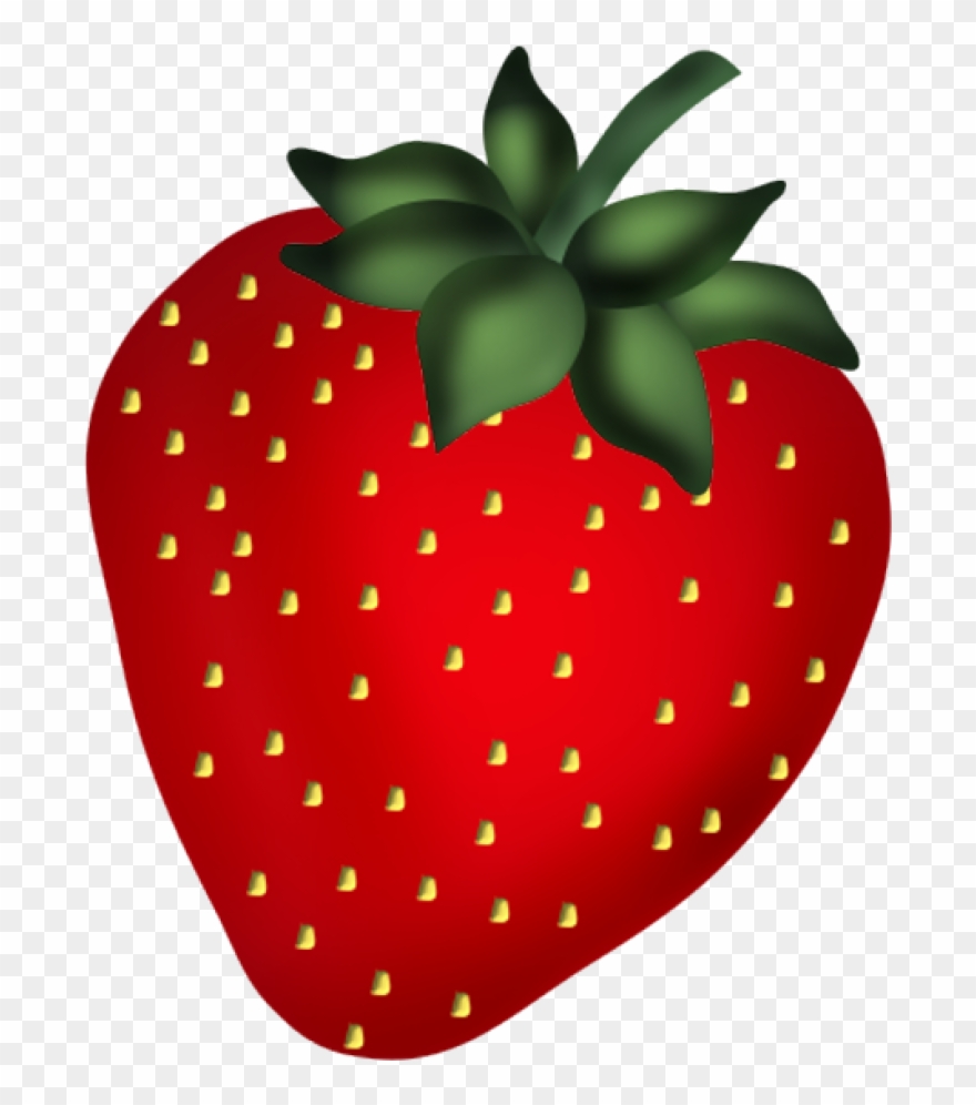 Permalink To Clipart Strawberries - Strawberry Clipart - Png Download