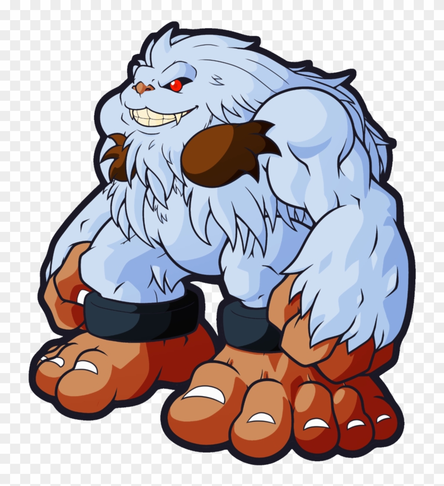 Sasquatch Hd Remix Gn3 By Catchshiro - Sasquatch Darkstalkers Png Clipart