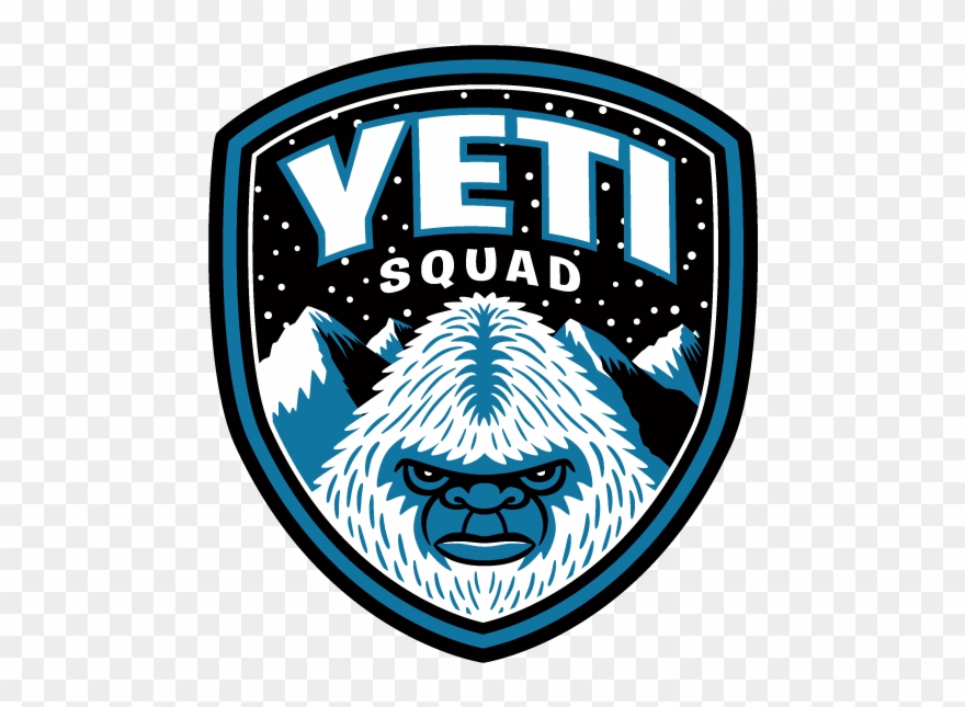 Yeti Squad Bigfoot Patrol Patch Patch Art Cartoon Cartoon - Yeti Squad Clipart