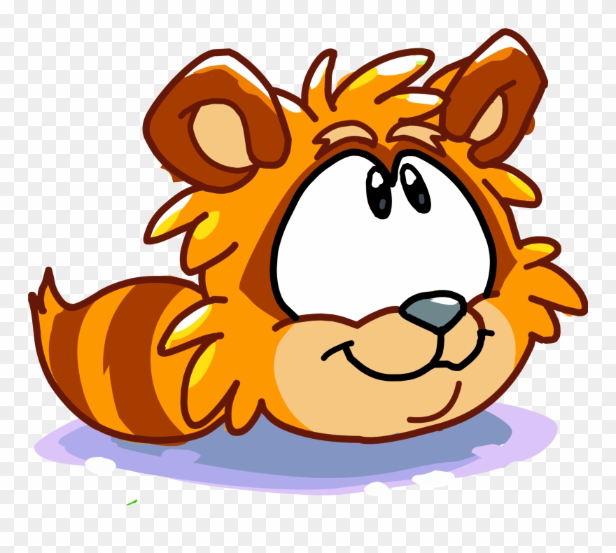 282 × 240 Pixels - Club Penguin Puffle Raccoon Clipart