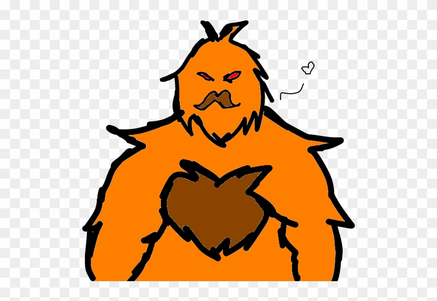 Sasquatch - Illustration Clipart