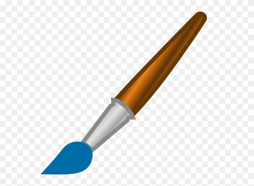 Cross Clipart Brush Png Library Download Paint Brush - Paint Brush Clip Art Transparent Png