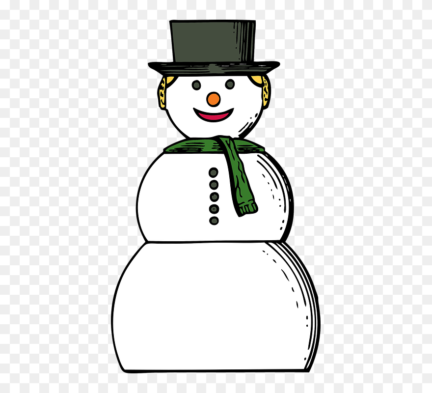 Snow Woman Clipart - Png Download