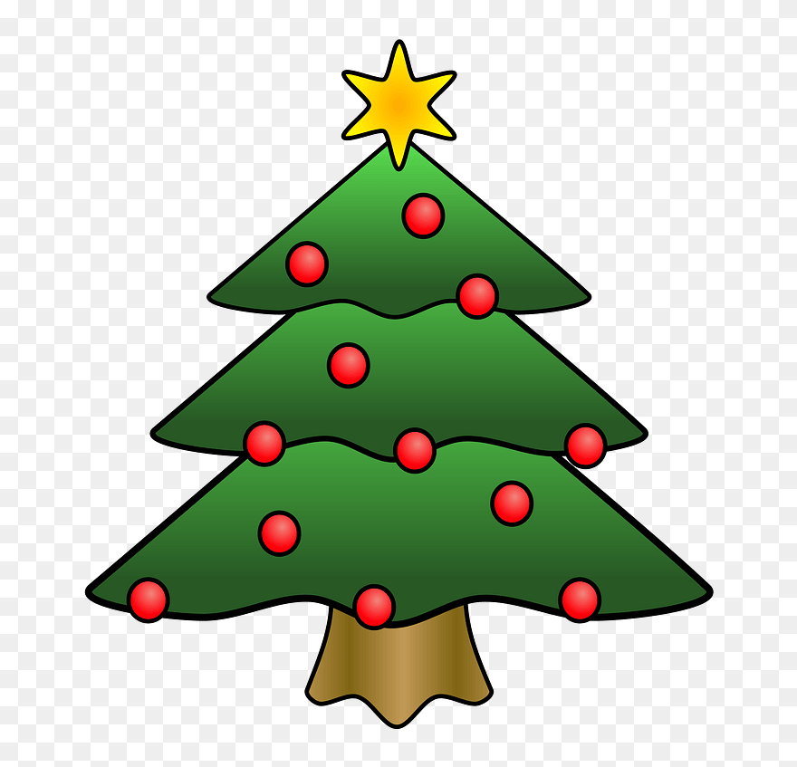 Christmas Trees Clip Art - Png Download