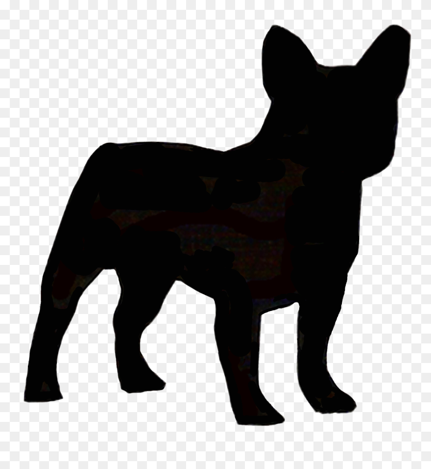 The French Bulldog Puppy Silhouette - French Bulldog Silhouette Png Clipart