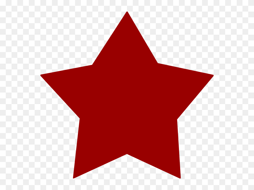 Vector Free Red Star Png Clipart