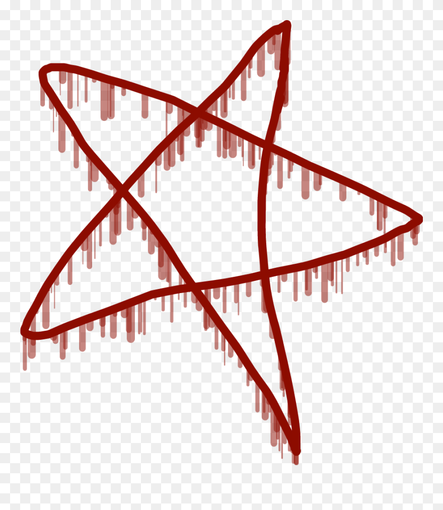 #satan #lucifer #devil #red #star - Illustration Clipart