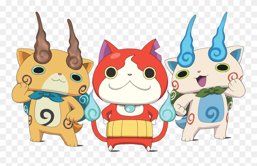 Transparent Smiling Bulldog Clipart - Yo Kai Watch Nekomata - Png Download