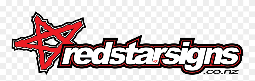 Red Star Signs Clipart