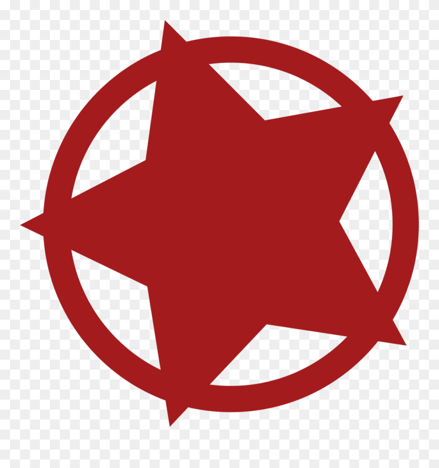 Orange Star Vector Clipart Png Royalty Free Download - Advance Wars Red Star Transparent Png