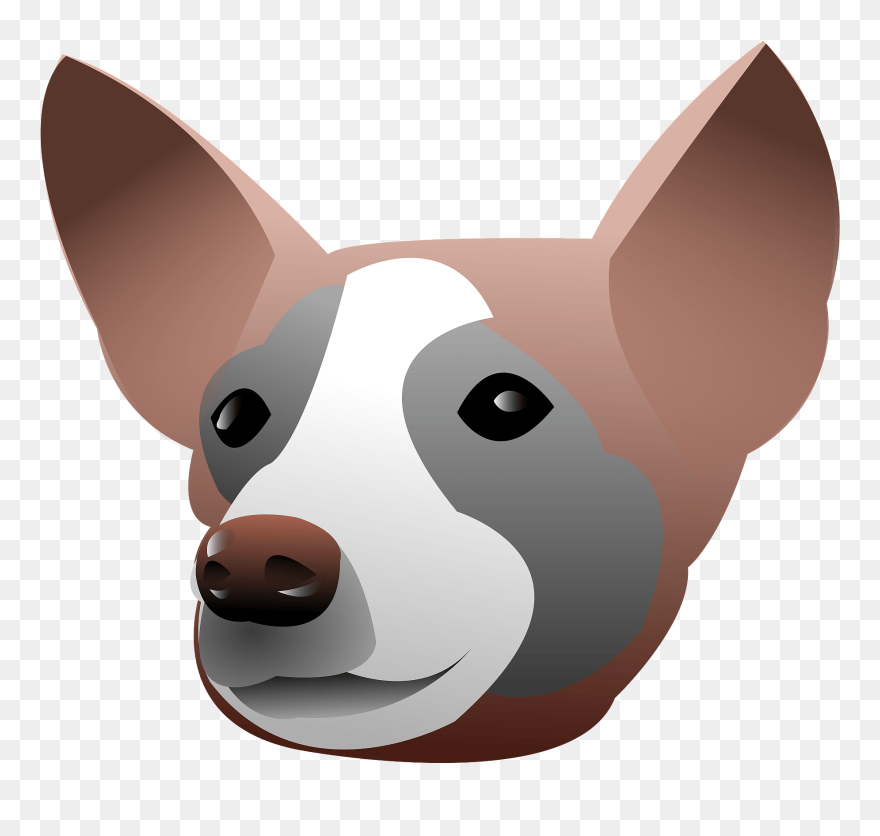 Dog Head Clip Art - Png Download