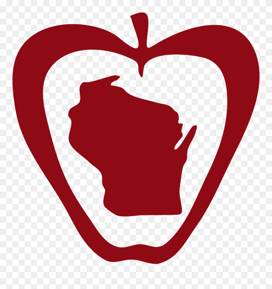 Wi Heart Apple Clipart