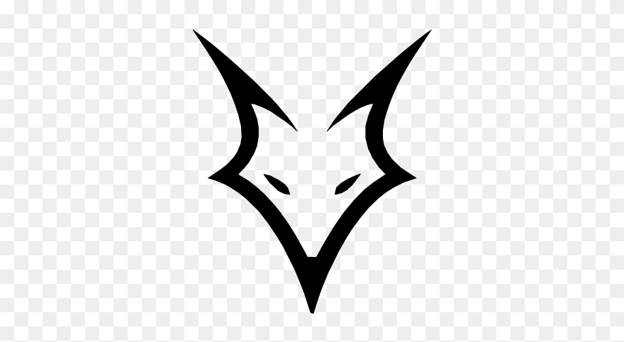 Fox Vector Logo - Logo Black Fox Symbol Clipart