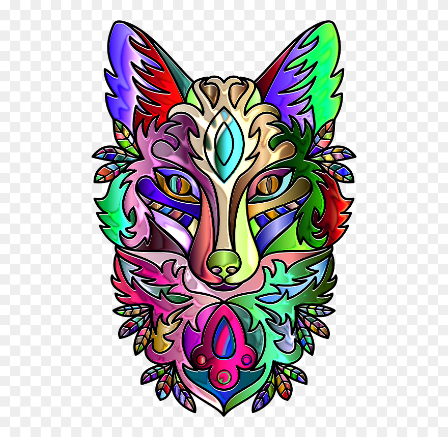 Head,art,symmetry - Clip Art - Png Download