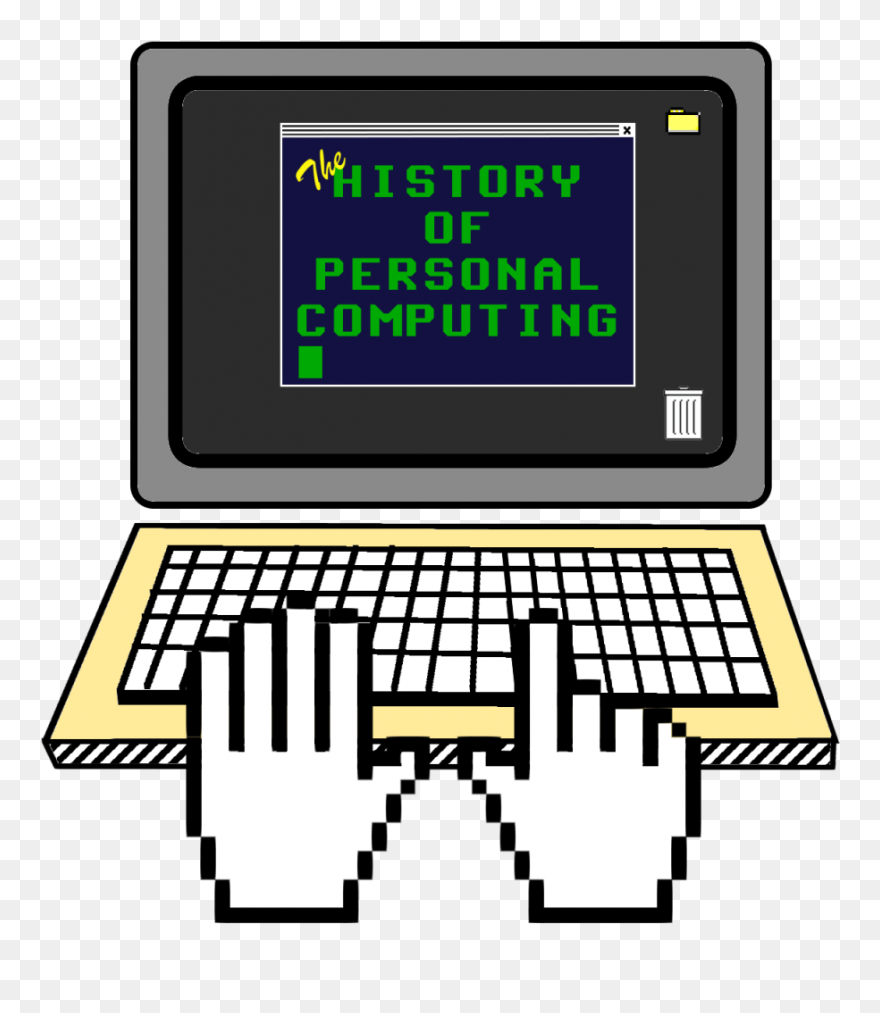 The History Of Computing - Cursor Clipart