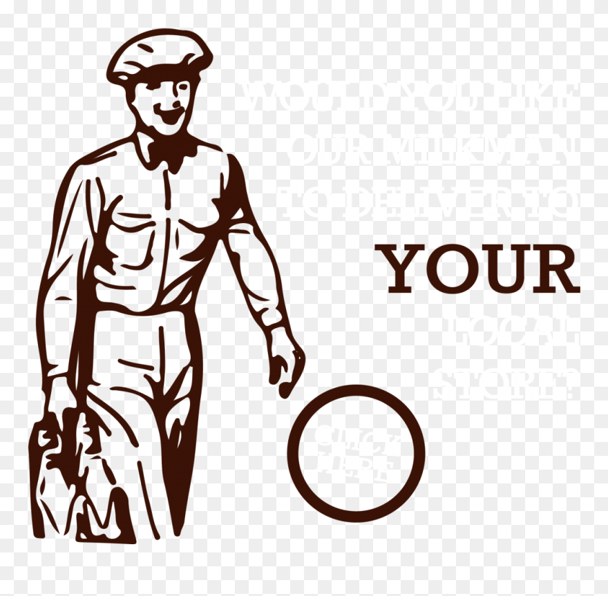 Want To Be Your Milkman Clipart