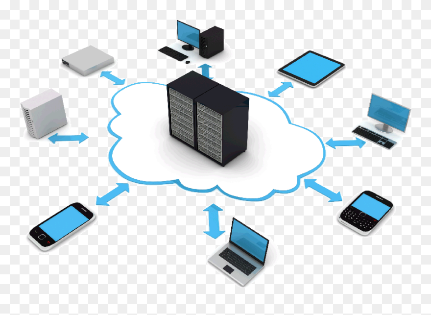 Computer Network Clipart - Png Download