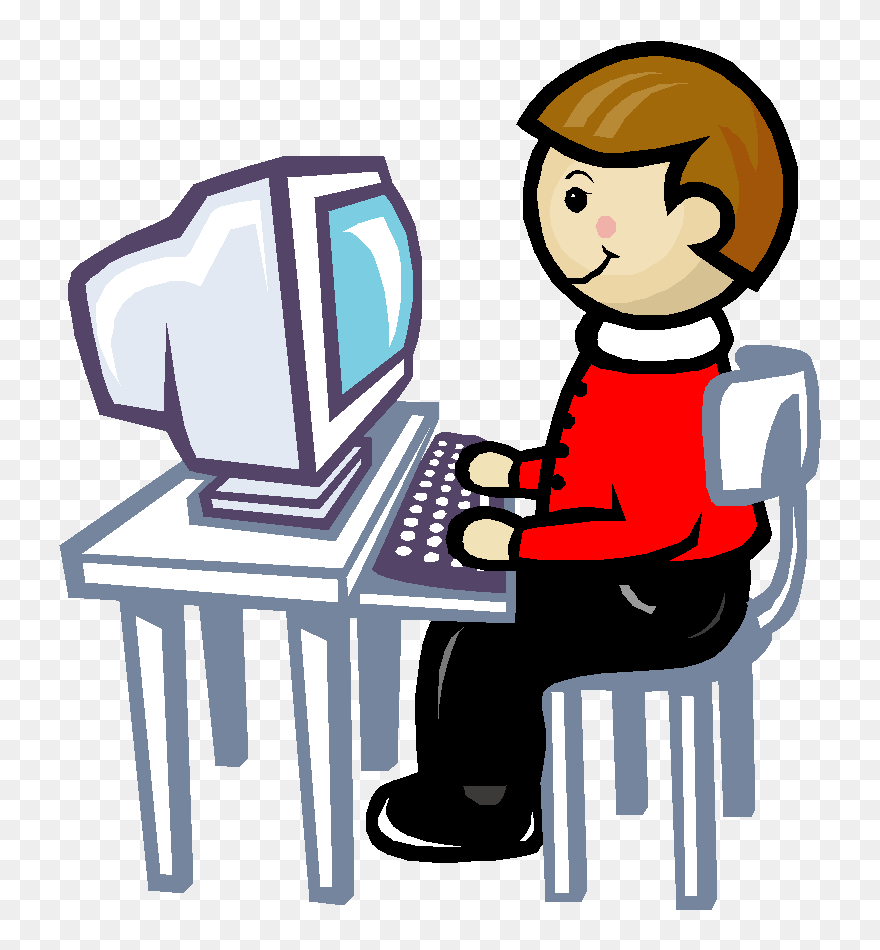 Computer Assisted Instruction Clipart - Use Computer Clip Art - Png Download