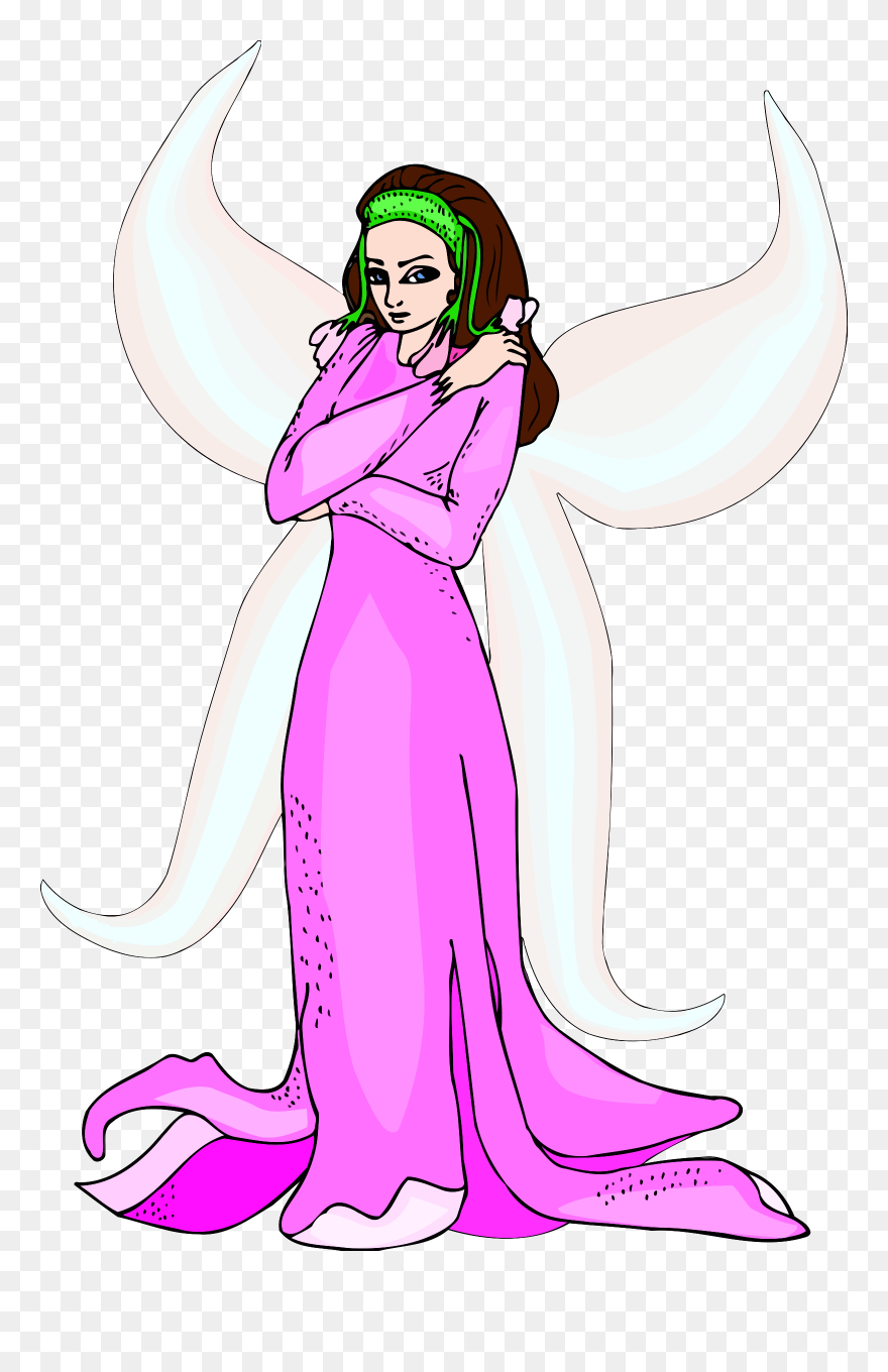 Fairies 9 Clip Arts - Draw Fairy Doll - Png Download