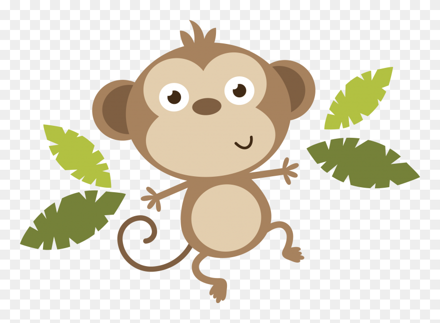 Transparent Monkey Clipart - Free Monkey Svg - Png Download