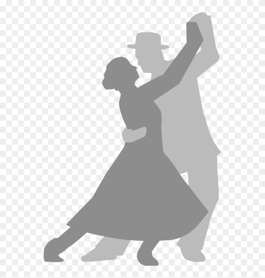 Starlite Ballroom Ballroom Dance Tango Partner Dance - Couple Dancing Silhouette Gif Clipart