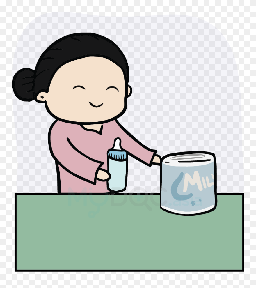 Benefit Of Formula Milk - Susu Formula Clipart - Png Download