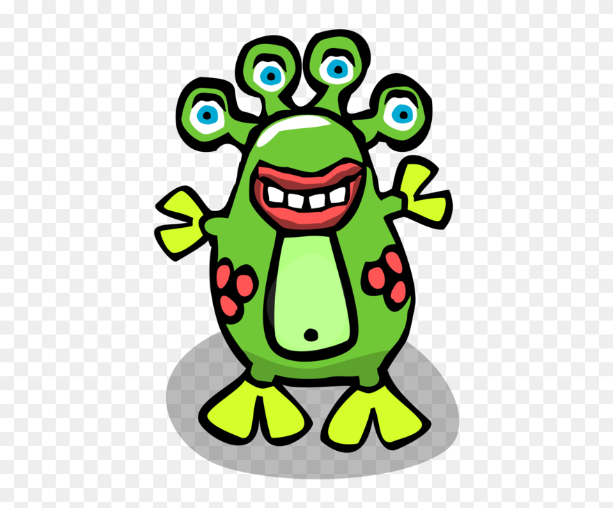 Art,green,frog Clipart