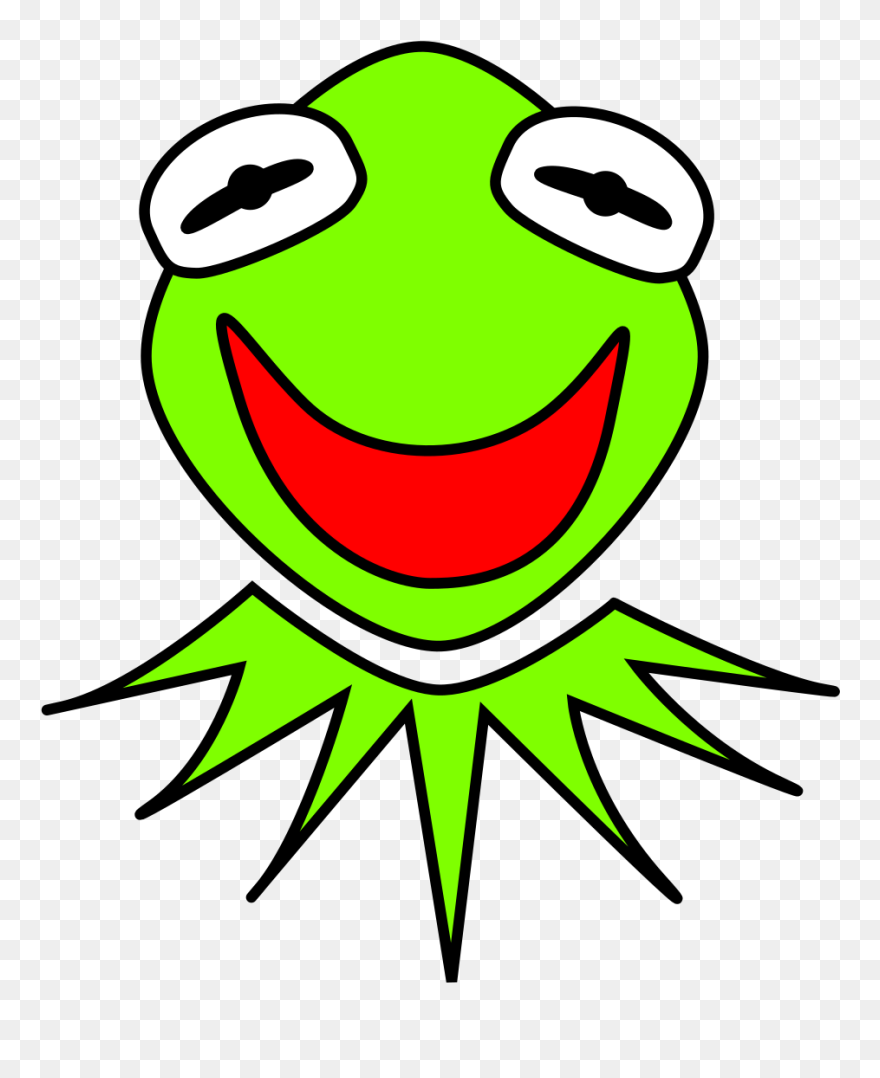Kermit The Frog Clipart Svg - Png Download