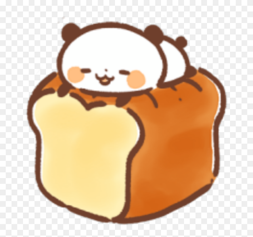 #jimin #bread #cheeks #soft #edit #edits #baby #cute - Cute Bread Cartoon Transparent Clipart