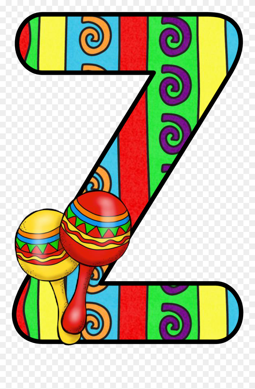 Abecedario Con Maracas - Alphabet Letter May 5 Mexico Png Clipart