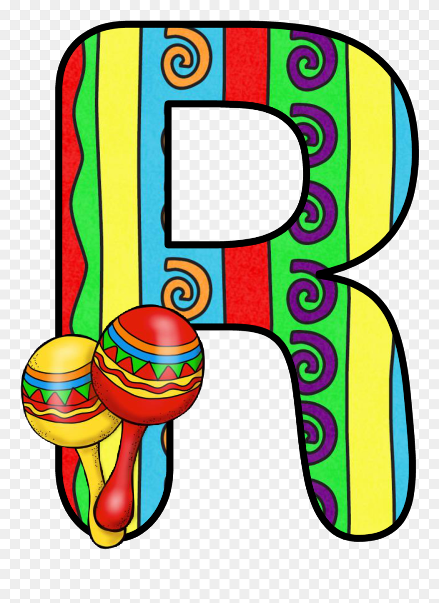 Abecedario Con Maracas Letra I Con Maracas Clipart (5501476