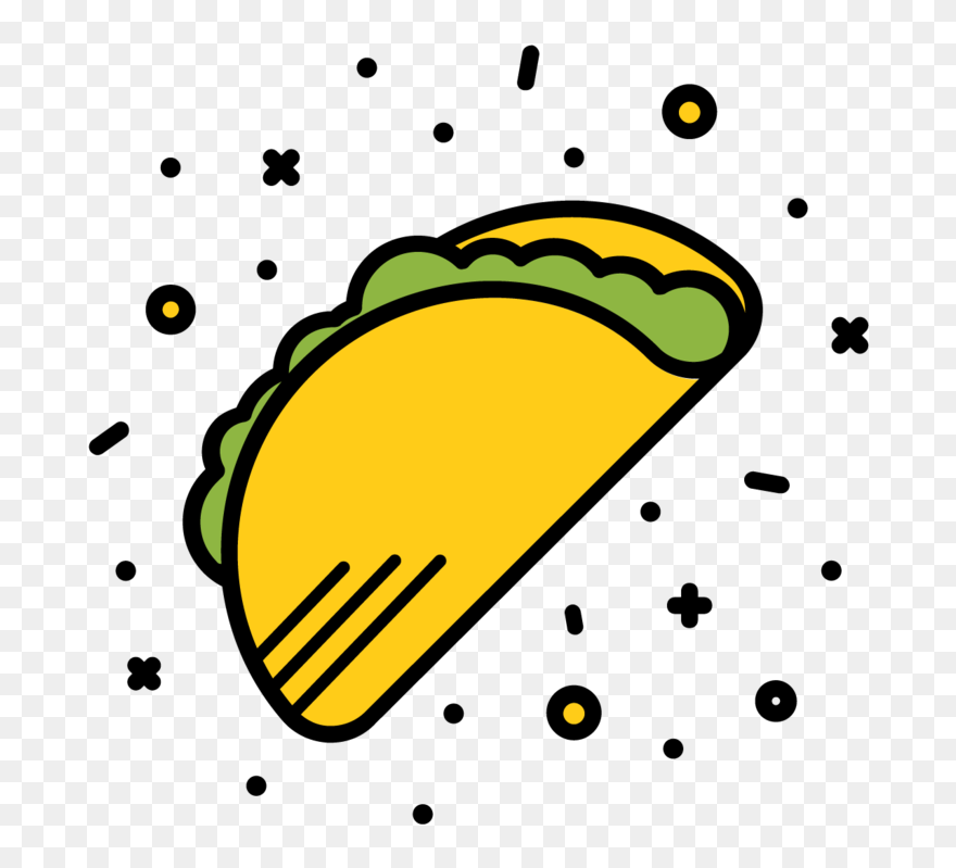 Taco Pics-04 - Cute Potato Coloring Page Clipart