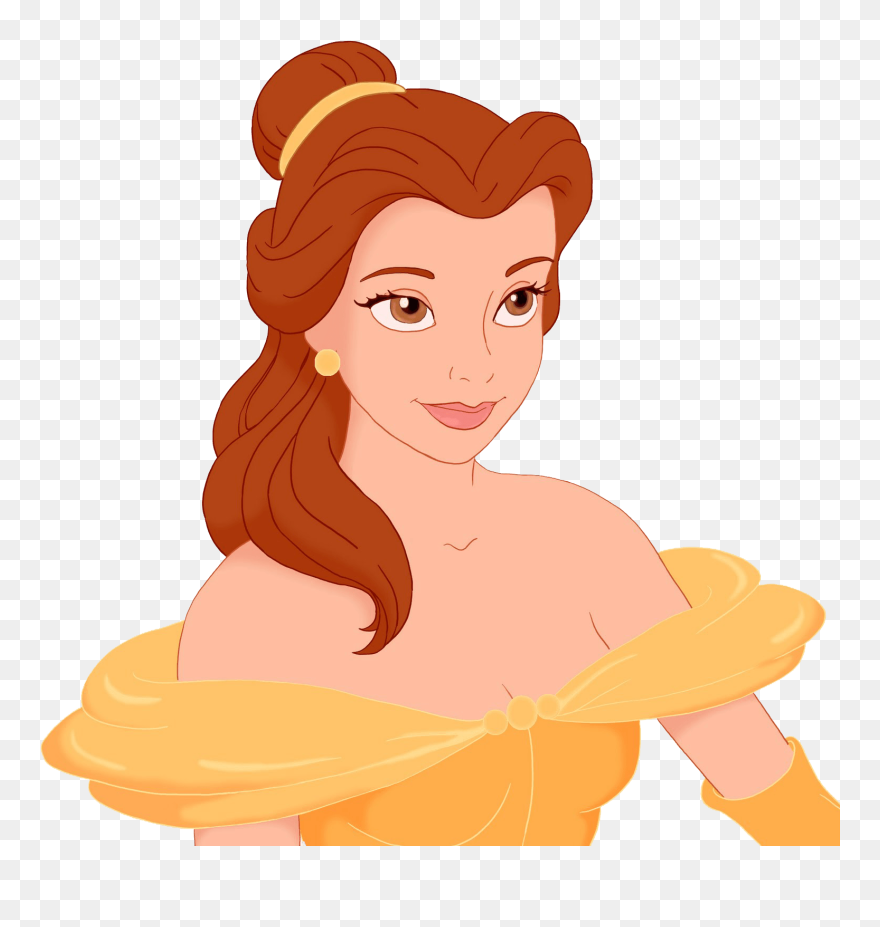 Taller De Cliparts - Disney Princess Belle Face - Png Download