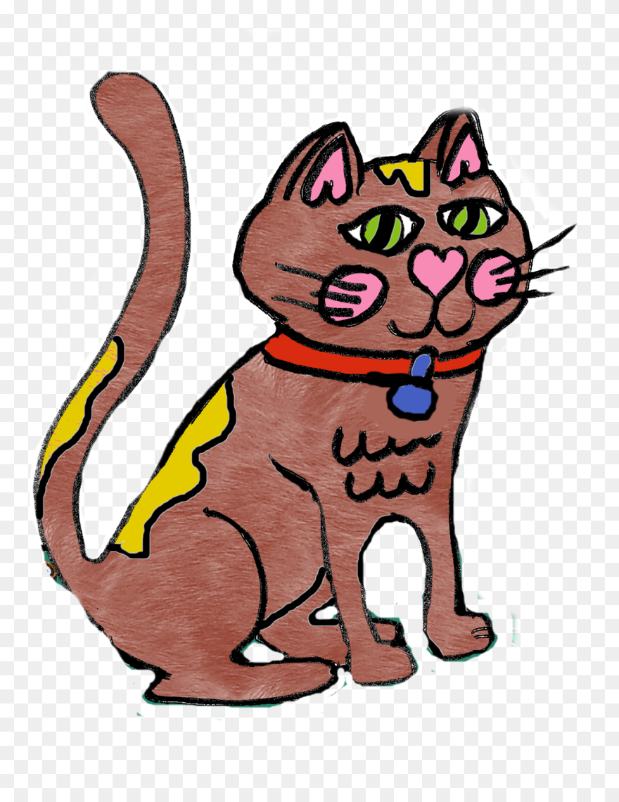 Domestic Short-haired Cat Clipart