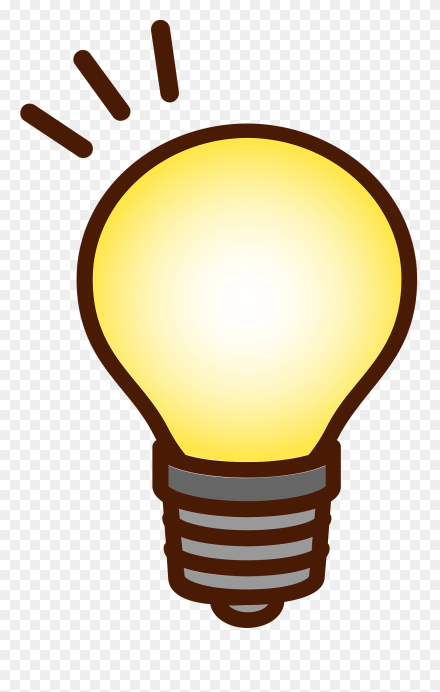 Light Bulb Electricity Clipart - Png Download