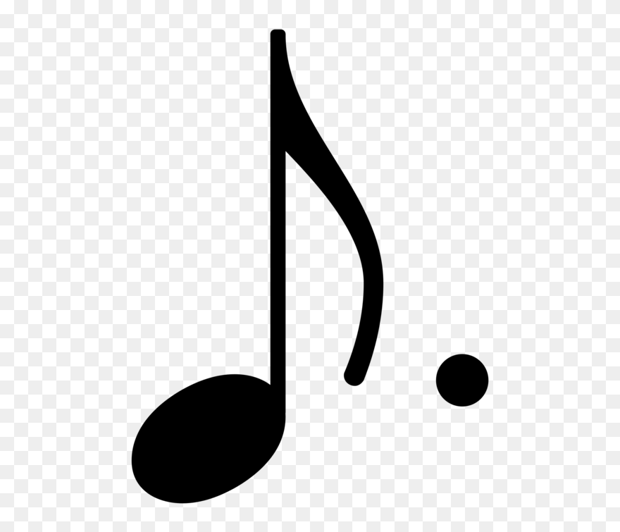 Open Pluspng - Com - Dotted Eighth Note Symbol Clipart