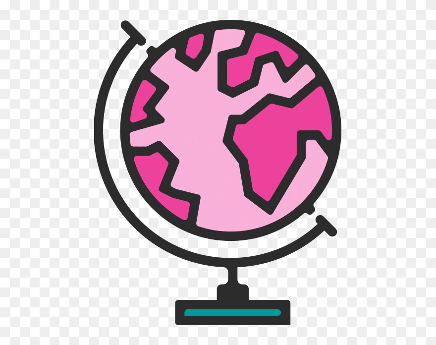 Breast Cancer Awareness Month All Over The Globe Clipart