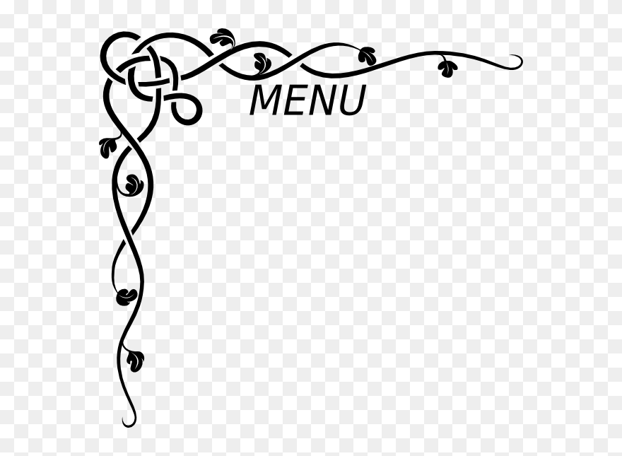 Transparent Heidi Clipart - Menu Clipart - Png Download