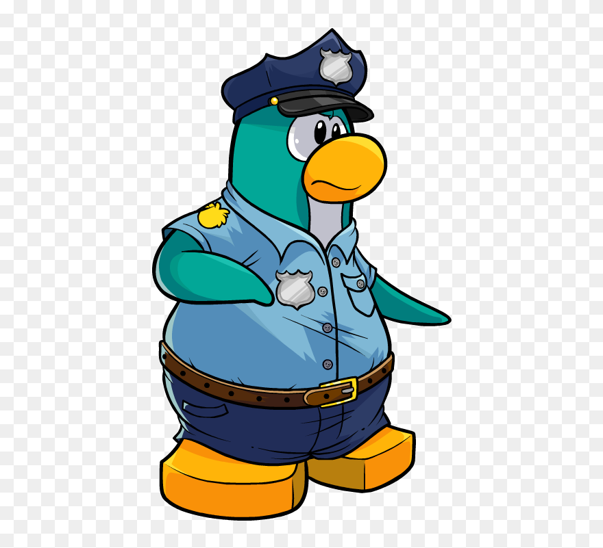 Club Penguin Wiki - Club Penguin Police Officer Clipart